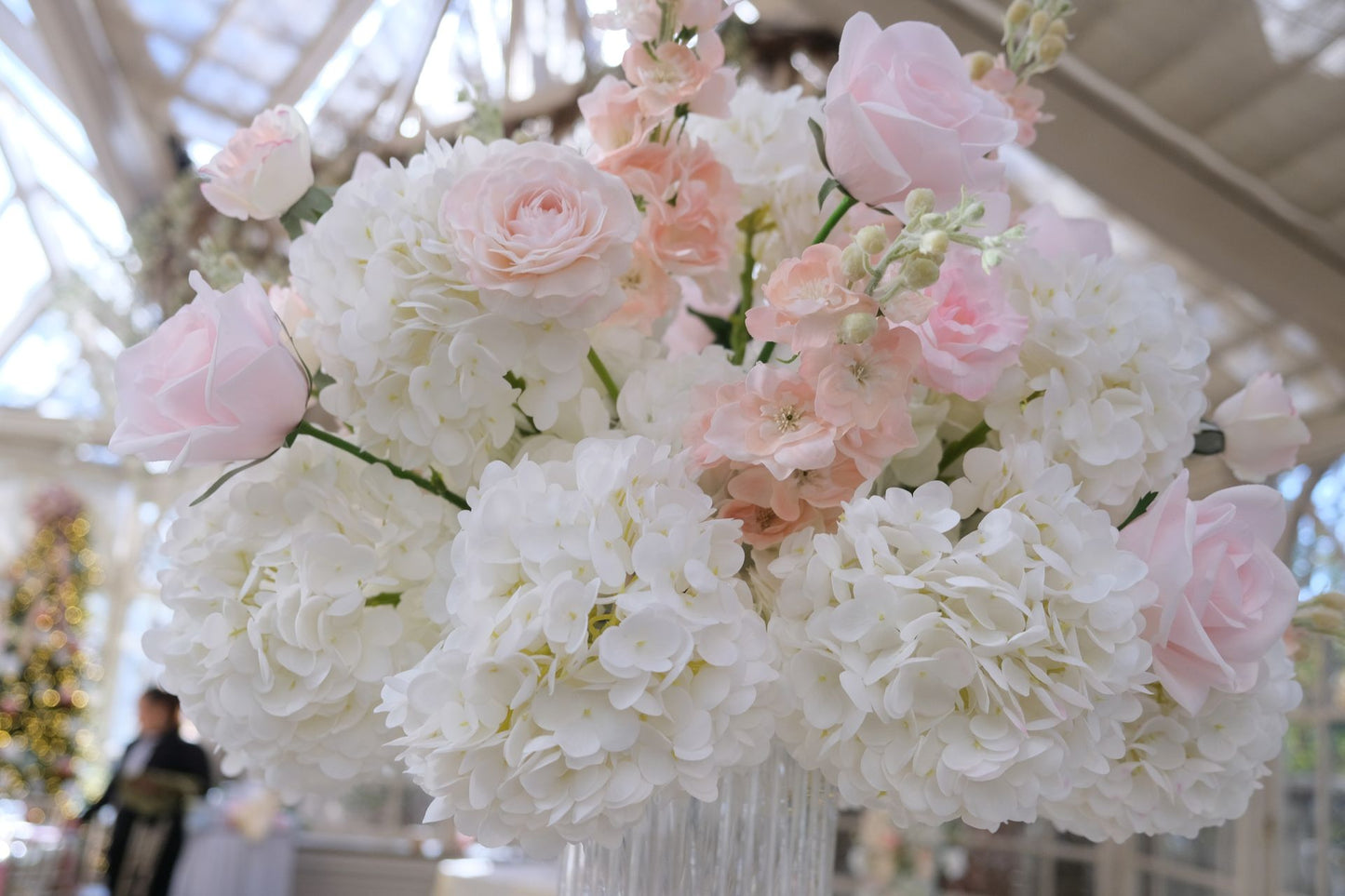 Pearl Blush High Centerpiece