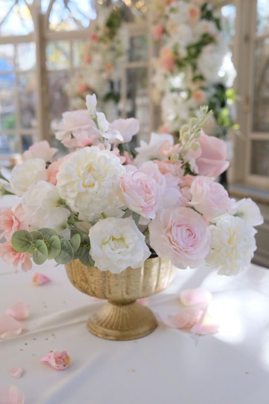 Pearl Blush Low Centerpiece