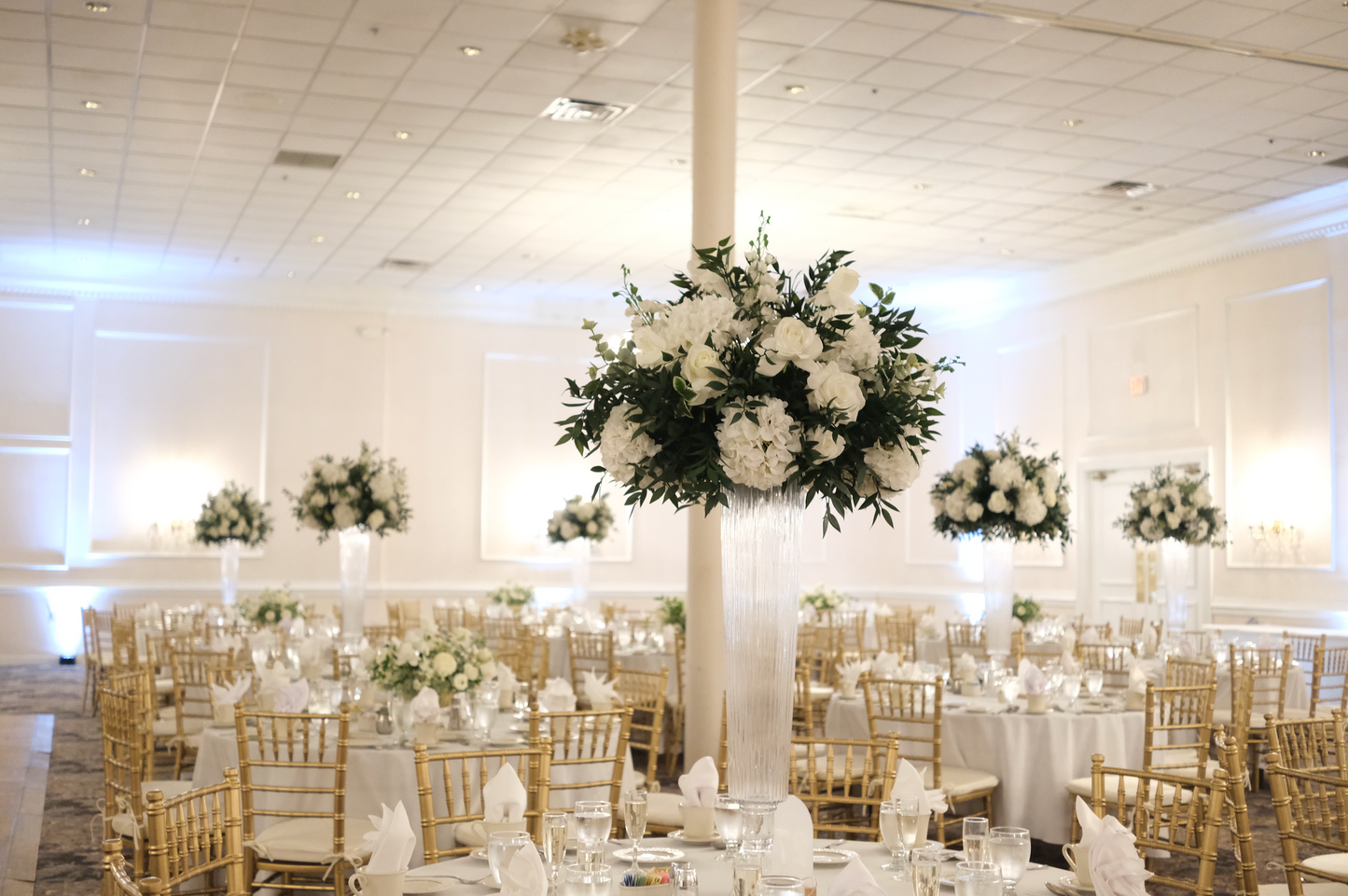Garden High Centerpieces
